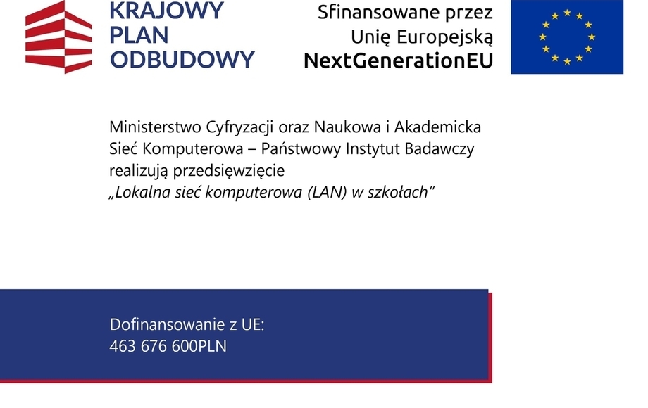 Modernizacja sieci komputerowych w szkołach Gminy Nozdrzec